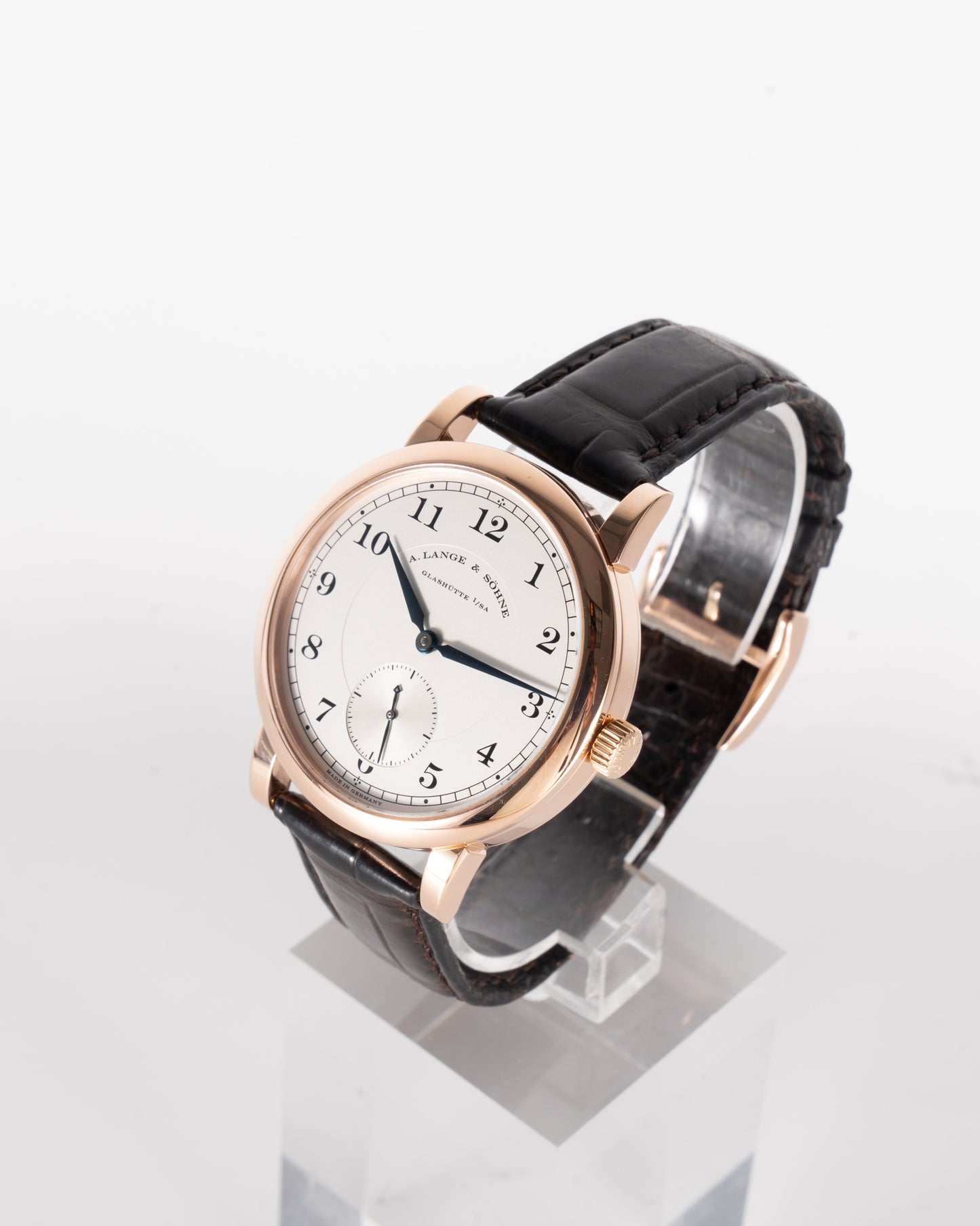 A. Lange & Söhne 1815 40mm Small seconds 233.032 18k Rose Gold Silver dial