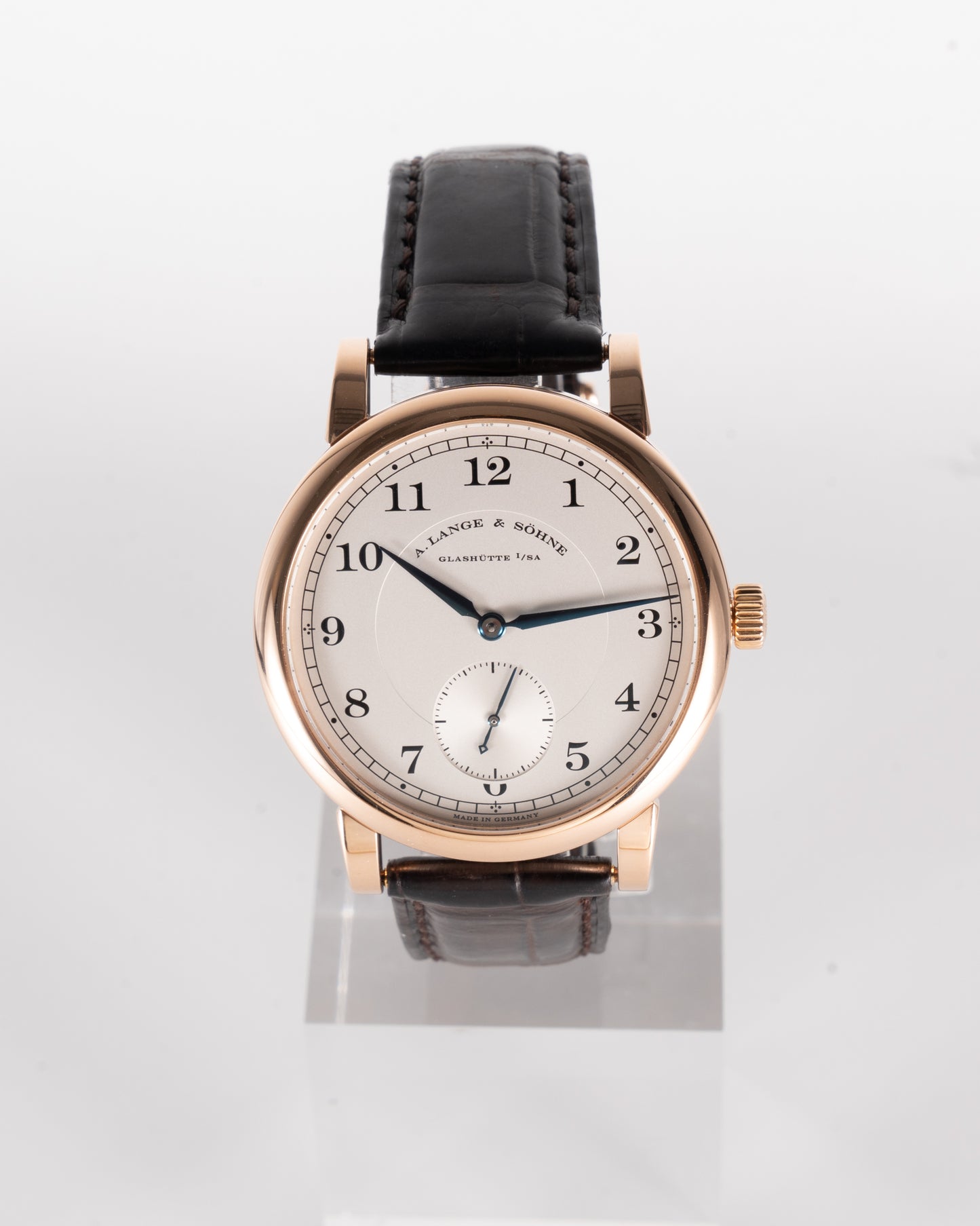 A. Lange & Söhne 1815 40mm Small seconds 233.032 18k Rose Gold Silver dial