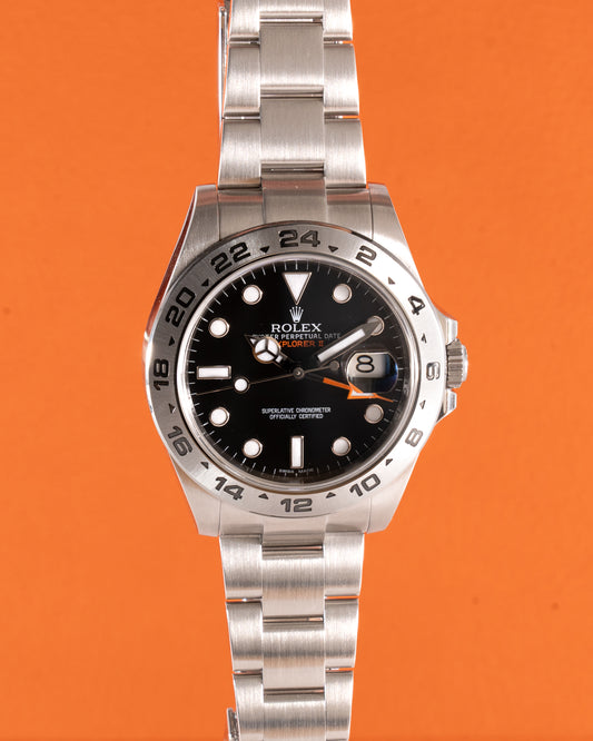 Rolex Explorer II 42mm 216570 Black Dial 2019