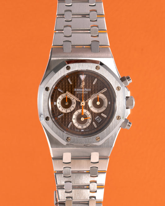 Audemars Piguet Royal Oak 39mm 26300ST.OO.1110ST.08 Brown Havana Chronograph 2013