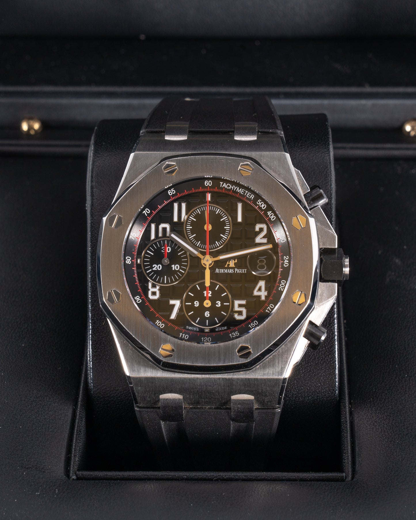 Audemars Piguet Royal Oak Offshore 42mm 26470ST.OO.A101CR.01 Red and Black Vampire Chronograph 2017