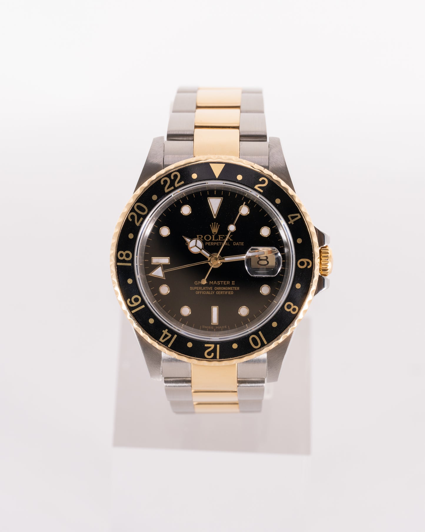 Rolex GMT Master II 40mm 16713T Two Tone Yellow Gold