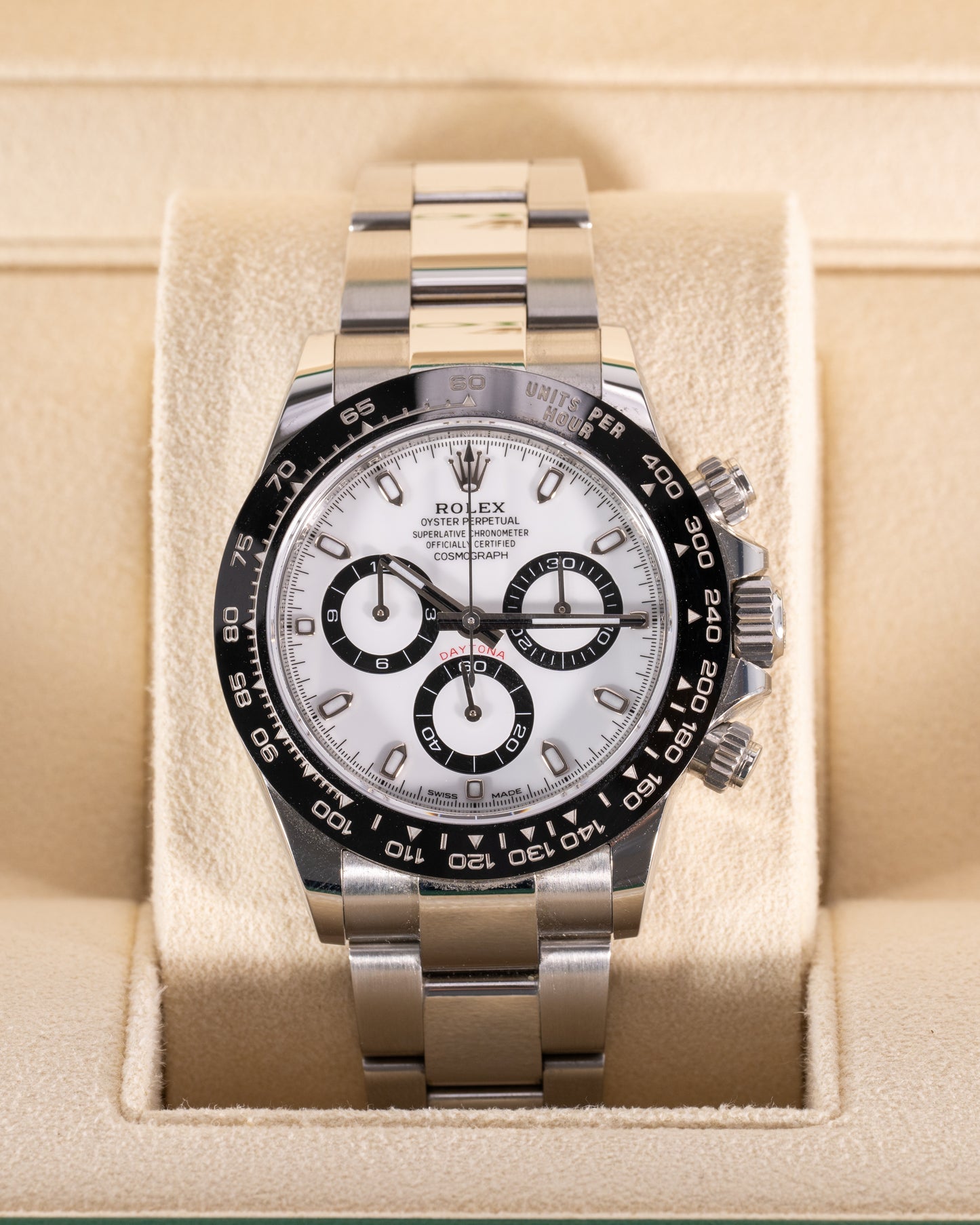 Rolex Cosmograph Daytona 40mm 116500LN Panda White Dial 2022