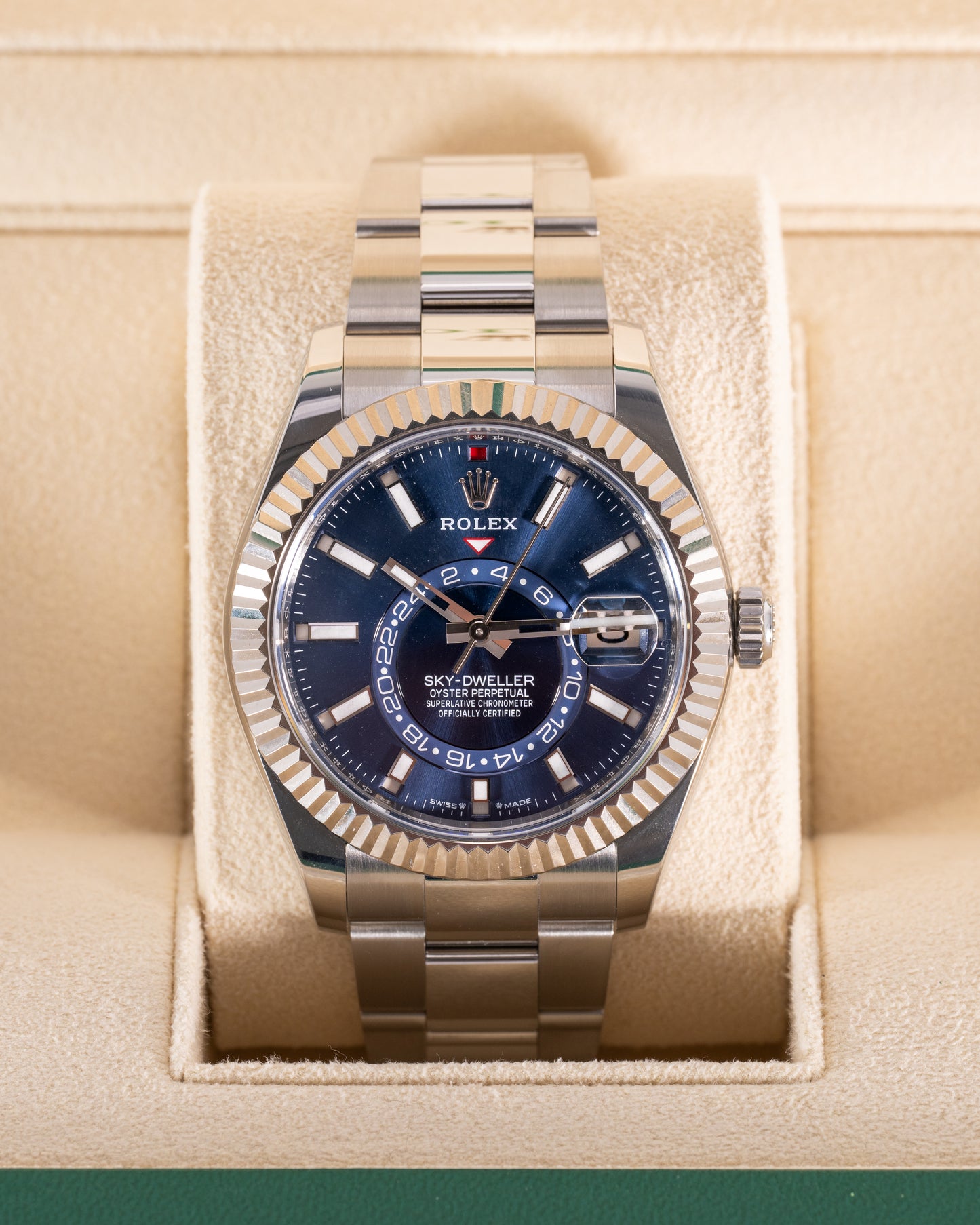 UNWORN Rolex Skydweller 42mm 336934-0005 Blue on Oyster Bracelet 2024