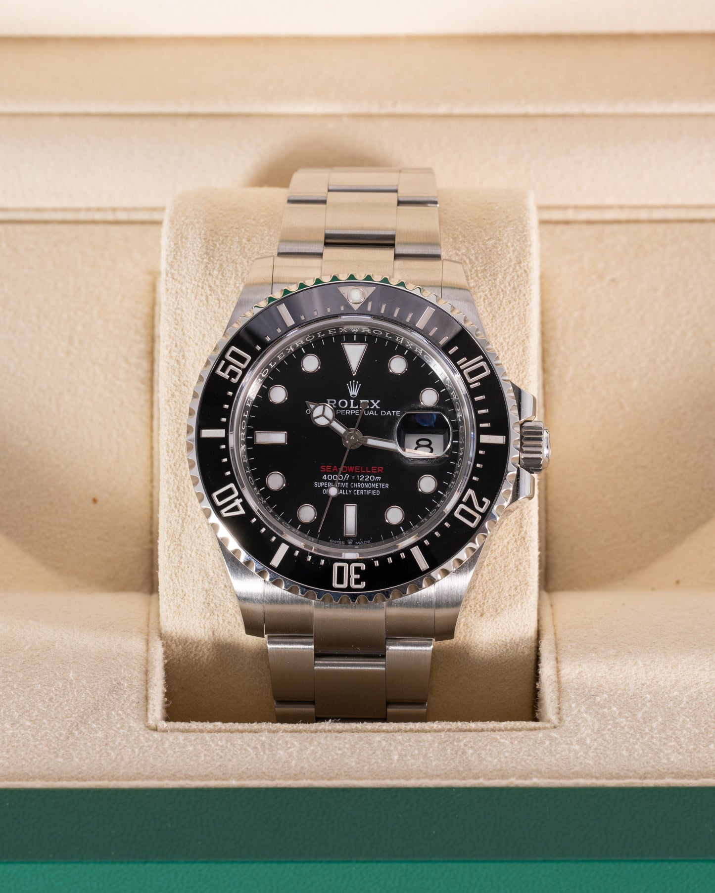 Rolex Sea Dweller 43mm 126600 Black Dial Red Letters 2022