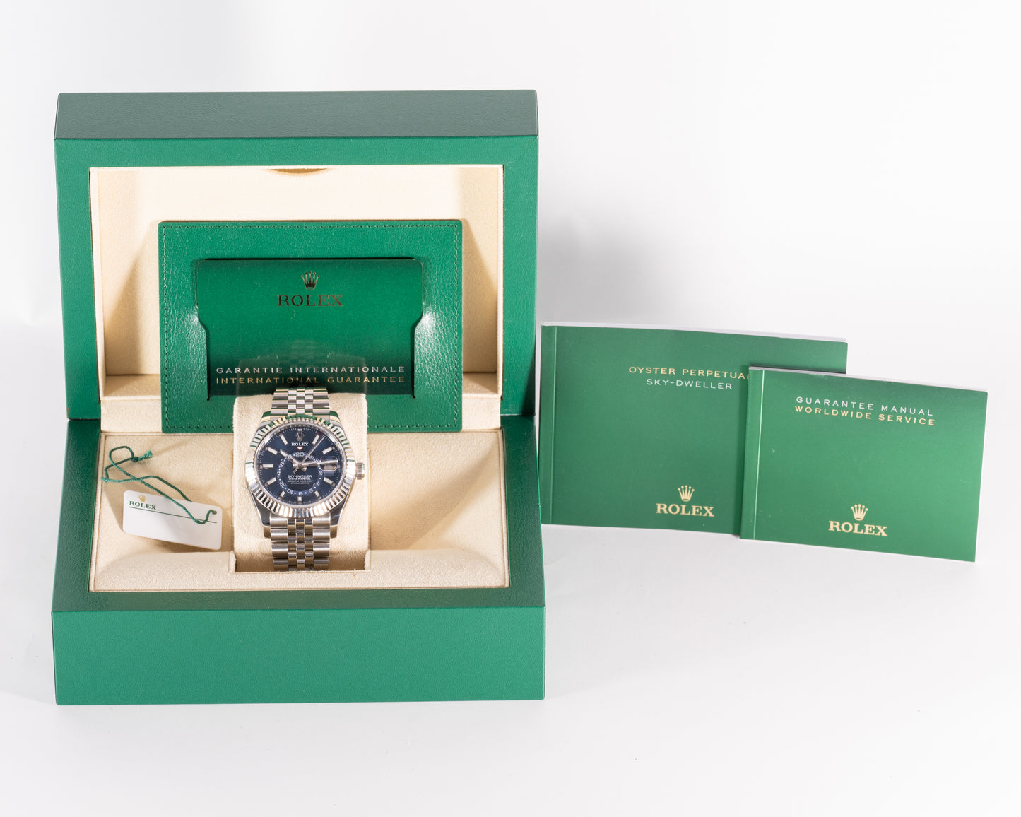 Rolex Sky-dweller 42mm 336934 Blue Dial on Jubilee 2023