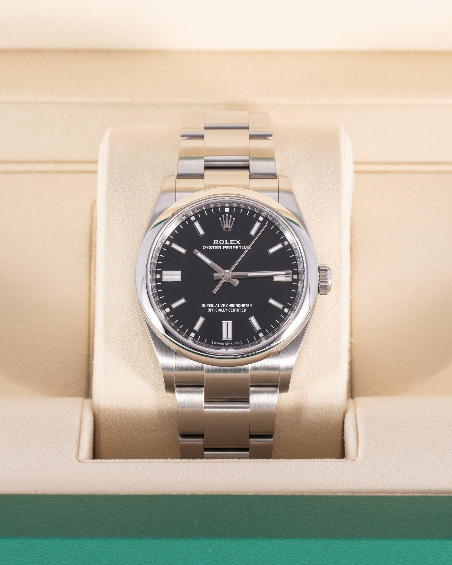 Rolex Oyster Perpetual 36mm 126000 Black 2021