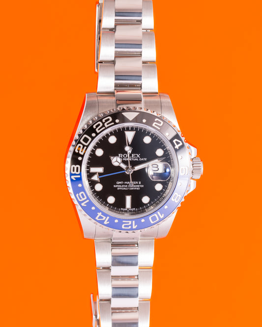 Rolex GMT Master II 40mm 116710BLNR Batman on Oyster 2015