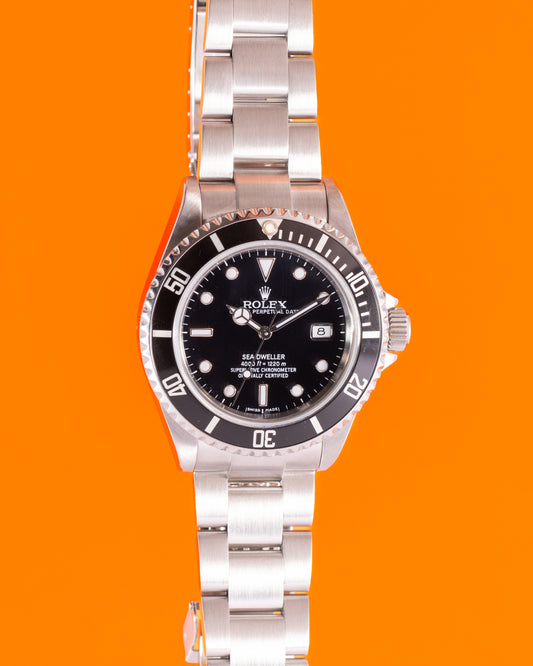 Rolex Seadweller 16600 40mm No holes M serial