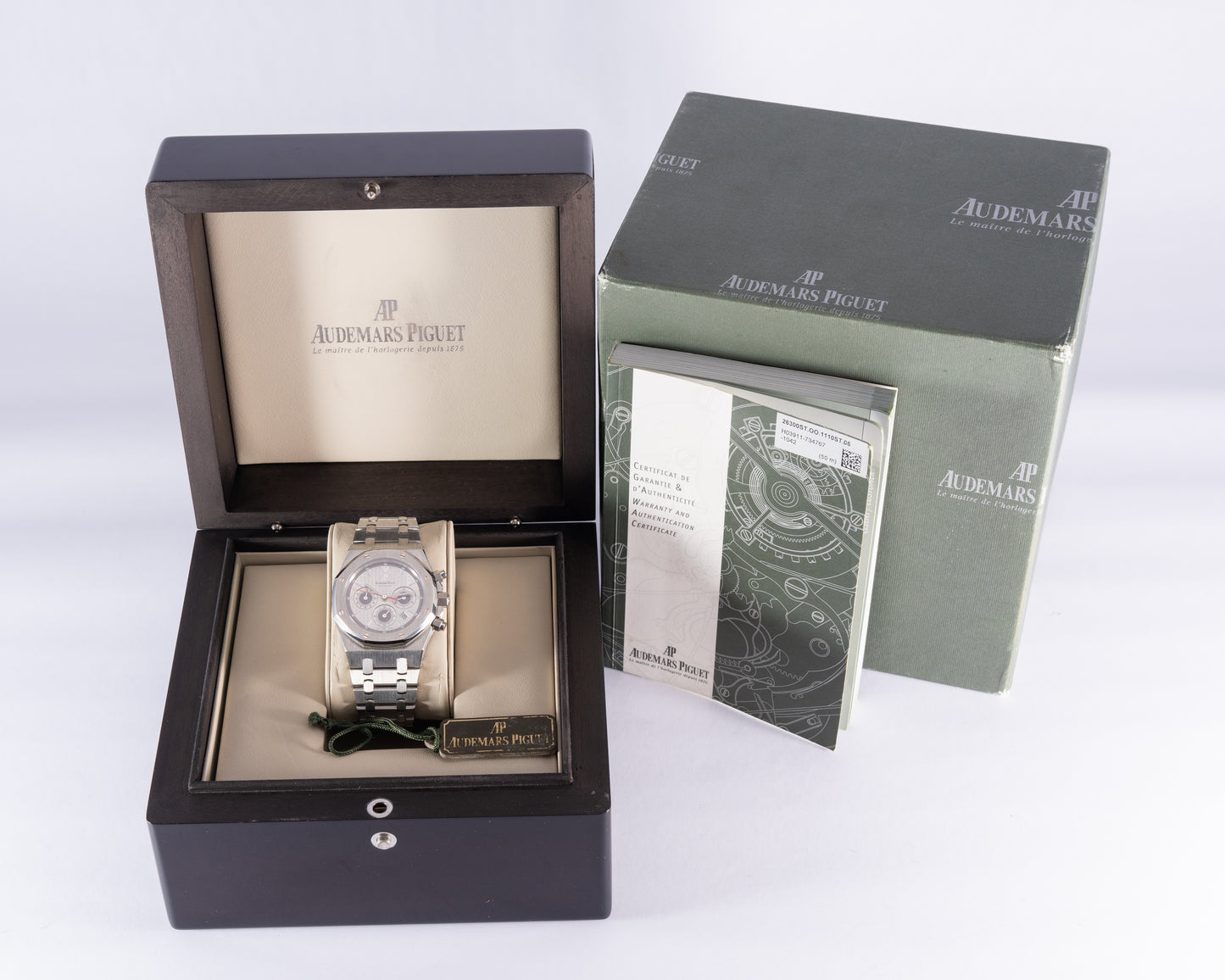 Audemars Piguet Royal Oak 39mm 26300ST.OO,1110ST.06 Panda Chronograph 2010