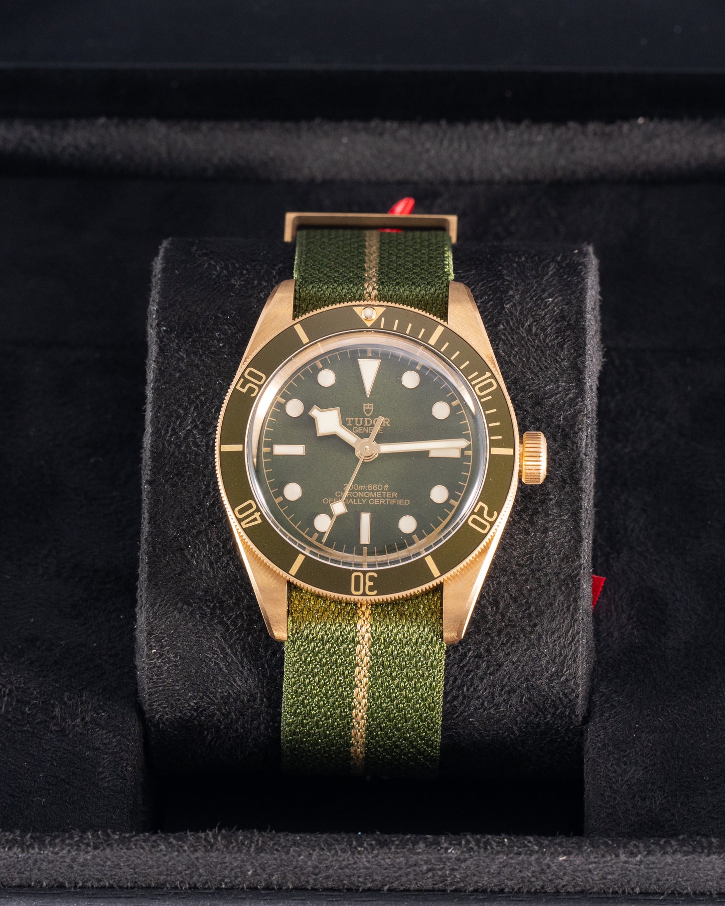 UNWORN Tudor Black Bay 58 Gold 79018V-0001 Green with two Straps 2024