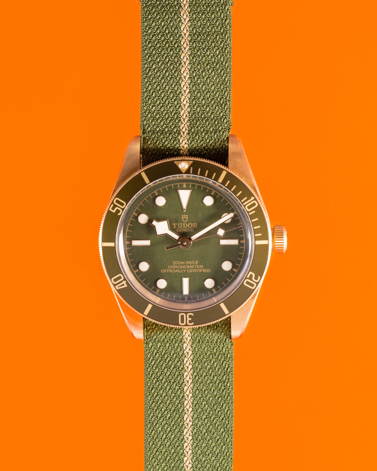 UNWORN Tudor Black Bay 58 Gold 79018V-0001 Green with two Straps 2024