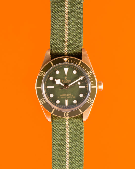 UNWORN Tudor Black Bay 58 Gold 79018V-0001 Green with two Straps 2024