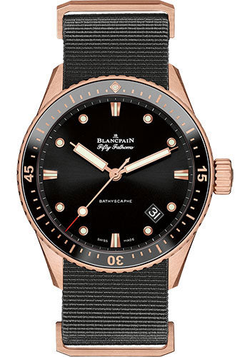 Blancpain Fifty Fathoms Bathyscaphe Watch - 5000-36S30-NAB A