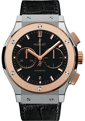 Hublot Classic Fusion Chronograph Titanium King Gold Watch - 521.NO.1181.LR