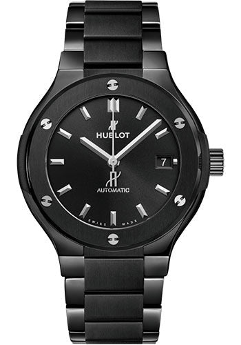 Hublot Classic Fusion Black Magic Bracelet Watch - 38 mm - Black Dial - 568.CM.1470.CM