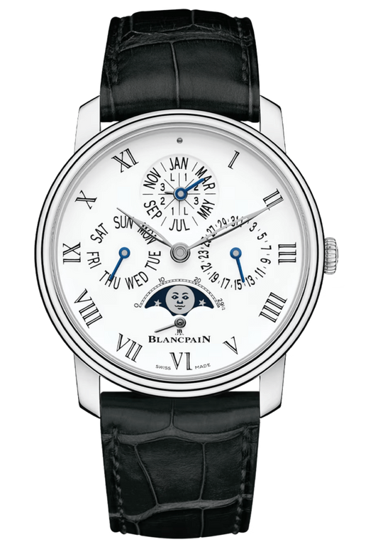 Blancpain Villeret Quantieme Perpetuel 8 Jours Limited Edition Men's Watch - 6659 3431 55B