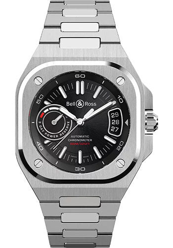 Bell & Ross BR-X5 Black Steel - Steel Bracelet