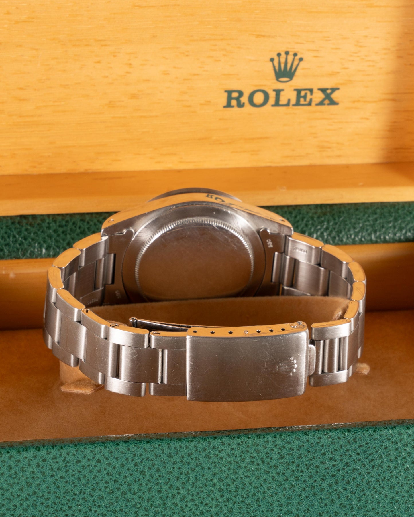 Rolex Explorer II 1655 Steve Mcqueen Orange Hand Black Dial 1982 40mm