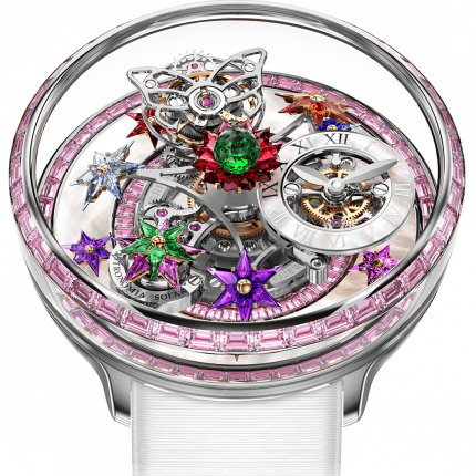 Jacob & Co. Fleurs De Jardin Pink Sapphires White Gold 42.5 mm AF321.30.BA.AC.A