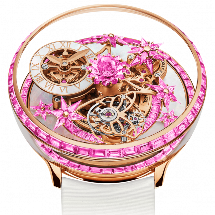 Jacob & Co. Fleurs de Jardin Full Pink Sapphires 42.5 mm AF321.40.BA.AD.A