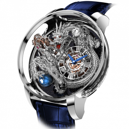 Jacob & Co. Astronomia Tourbillon Dragon Pave Rose 50 mm AT102.30.DR.UA.A