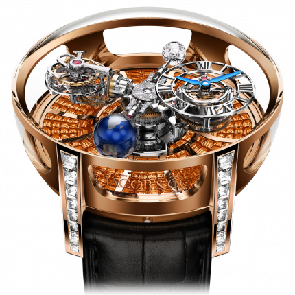 Jacob & Co. Astronomia Tourbillon Baguette Orange Sapphires 50 mm AT800.40.BD.BR.A