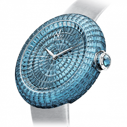 Jacob & Co. Brilliant Full Baguette Icy Blue Diamonds 38 mm BA521.30.BI.BI.A