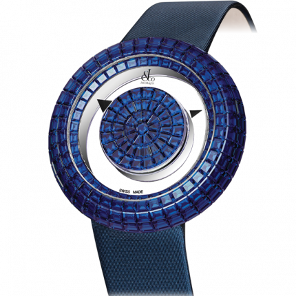 Jacob & Co. Brilliant Mystery Baguette All Blue Sapphires 38 mm BM526.30.BB.BB.A