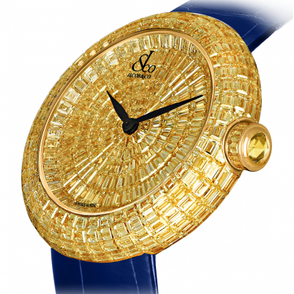 Jacob & Co. Brilliant Full Baguette Yellow Diamonds 44 mm BQ532.50.BY.BY.A