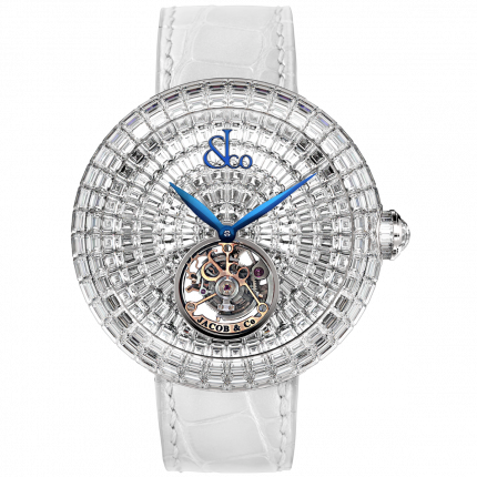 Jacob & Co. Brilliant Flying Tourbillon White Diamonds 47 mm BT543.30.BD.BD.B