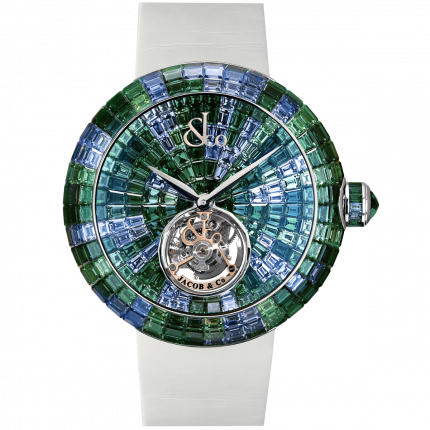 Jacob & Co. Brilliant Flying Tourbillon Green Camouflage 47 mm BT543.30.CG.CG.B