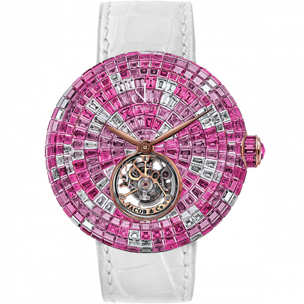 Jacob & Co. Brilliant Flying Tourbillon Pink Camo 47 mm BT543.30.CP.CP.B