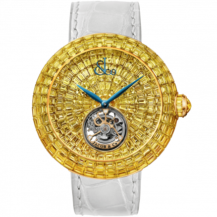 Jacob & Co. Brilliant Flying Tourbillon Yellow Diamonds 47 mm BT543.50.YD.UA.B