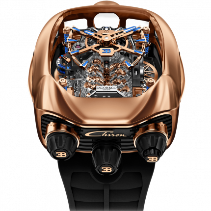 Jacob & Co. Bugatti Chiron Tourbillon Rose Gold 55 x 44 mm 200.40.AE.AB.A