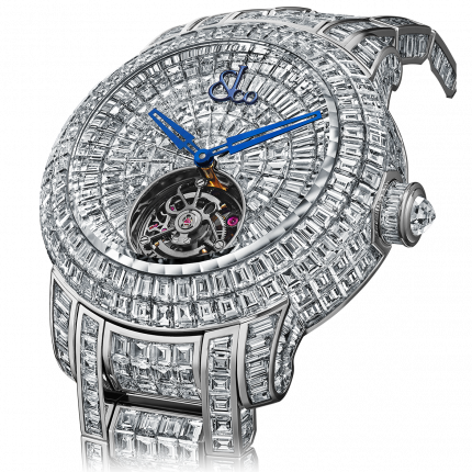 Jacob & Co. Caviar Tourbillon Diamond Bracelet 47 mm CV201.30.BD.BD.A30BA