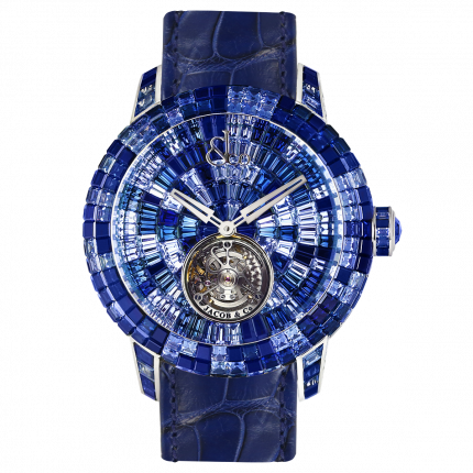 Jacob & Co. Caviar Tourbillon Camo Blue 47 mm CV201.30.CB.CB.A