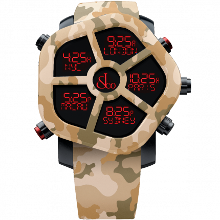 Jacob & Co. Ghost Carbon Camouflage Sand 47 mm GH100.11.NS.PC.ANQ4D