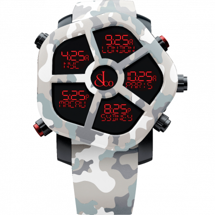 Jacob & Co. Ghost Carbon Camouflage Grey 47 mm GH100.11.NS.PC.ANS4D