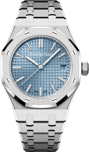 Audemars Piguet Royal Oak Stainless Steel 37mm Light Blue Dial | 15550ST.OO.1356ST.08