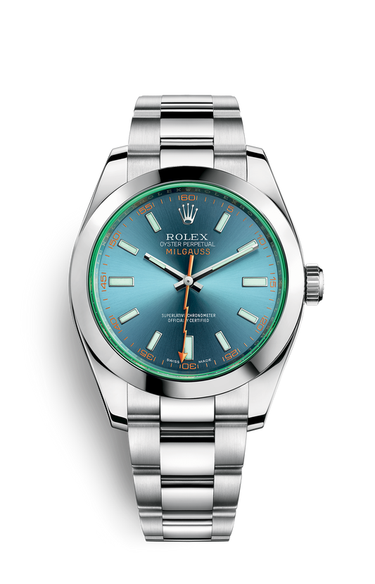 Rolex Milgauss Oyster 40MM 116400GV Blue Dial 2022 - New Model