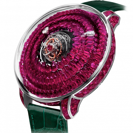 Jacob & Co. The Mystery Twin Tourbillons Rubies 50 mm SN800.30.BR.UA.A