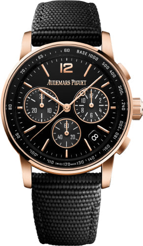 Audemars Piguet Code 11.59 Chronograph Rose Gold 41mm Black Dial 26393OR.OO.A002KB.01