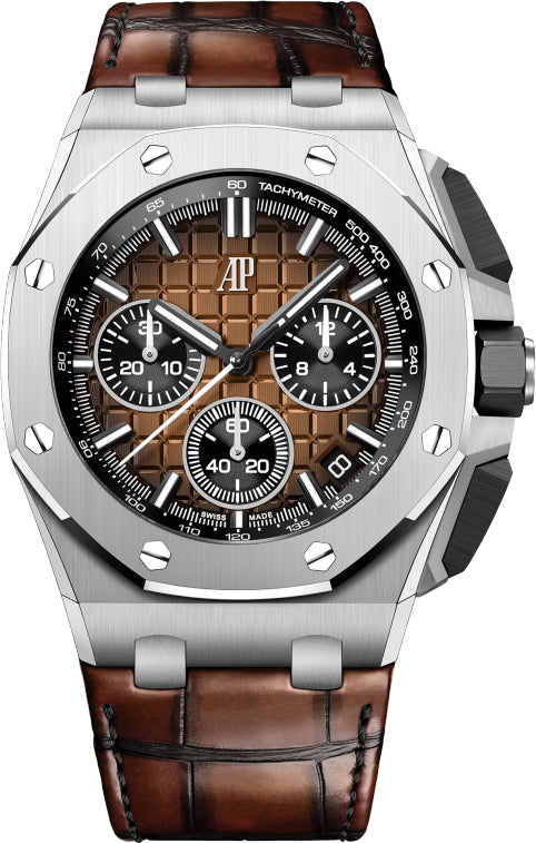 Audemars Piguet Offshore 43 mm Chronograph 43mm Steel Smoked Bronze Dial | 26420ST.OO.A828CR.01